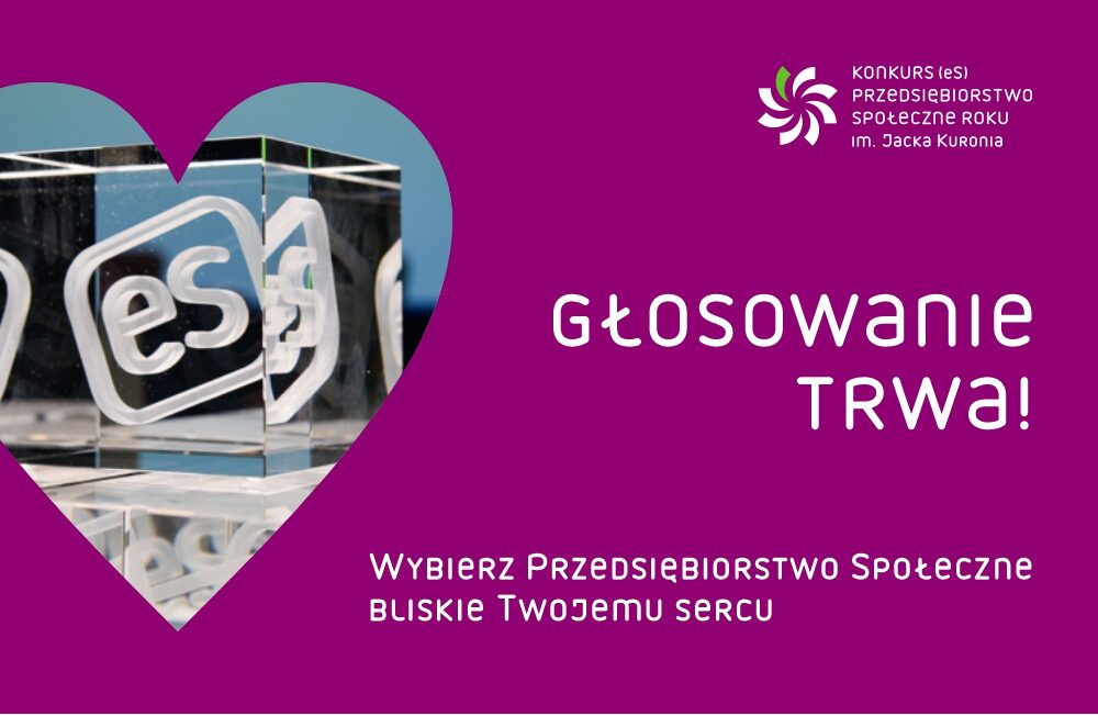Read more about the article Wskaż i nagradzaj najlepsze przedsiębiorstwo społeczne!